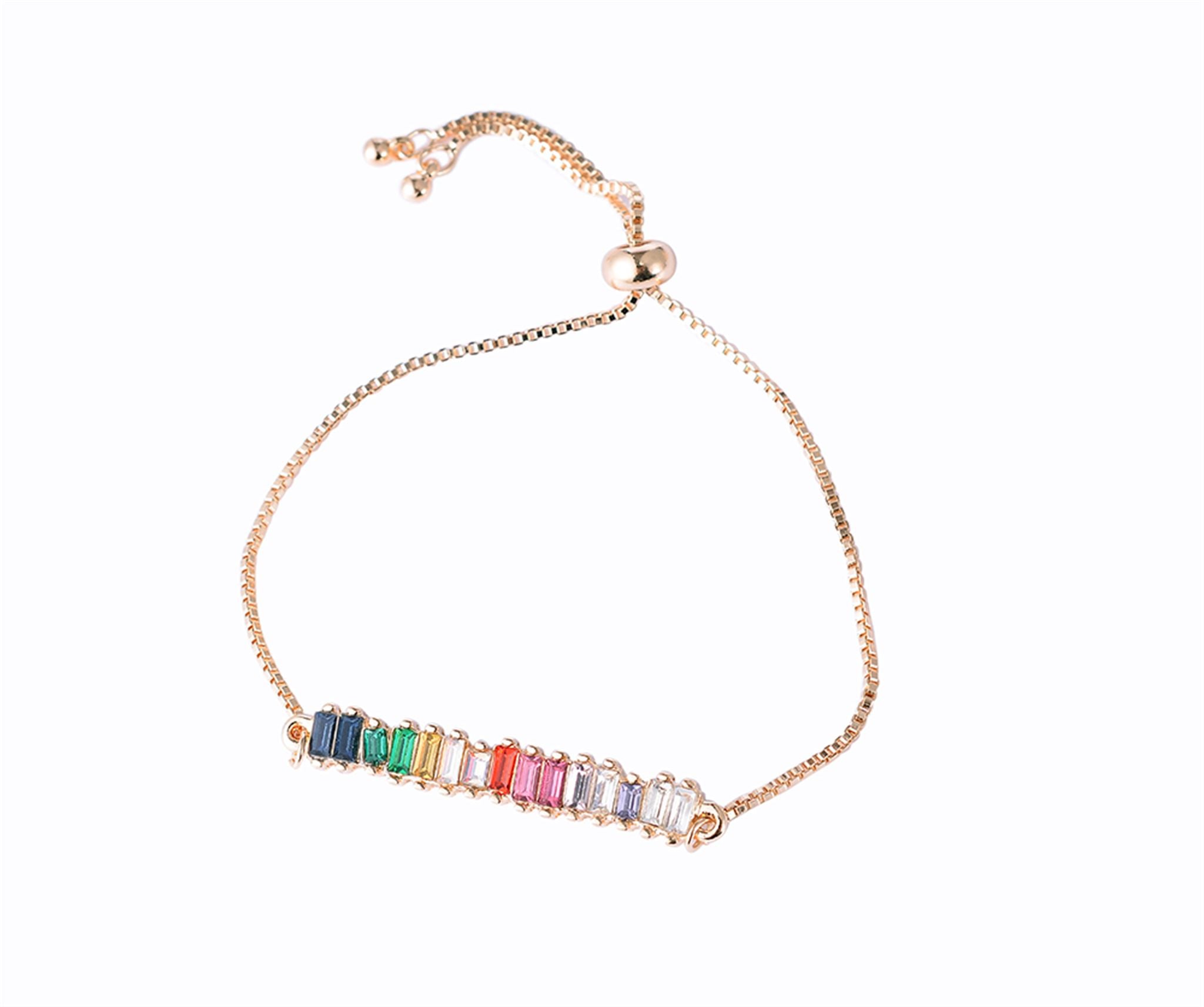 Rainbow Beads Bracelet - Liven Boutique