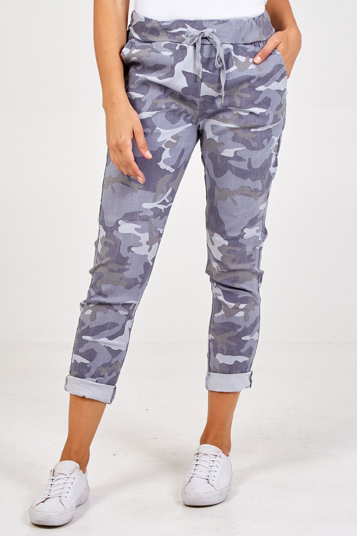 Gill Magic Camouflage Trousers - Grey