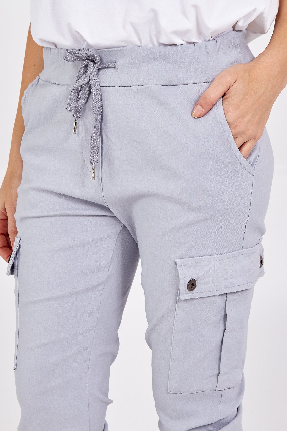 Gill Plain Magic Cargo Pant - Grey